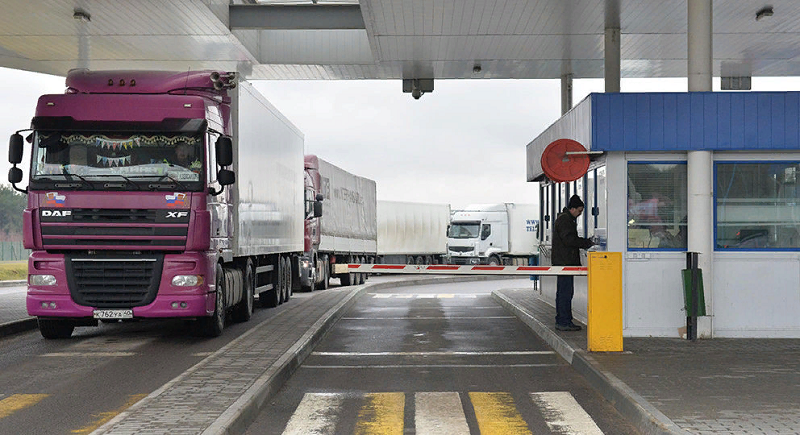 транзит грузов из Литвы через Беларусь